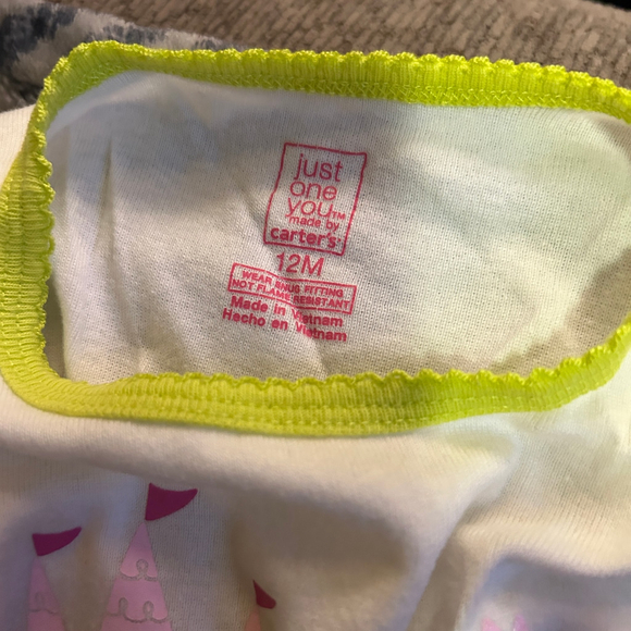 Just One You by Carter's 12M Daddy's Little Princess 2 Piece Set Shirt & Shorts - Picture 5 of 12